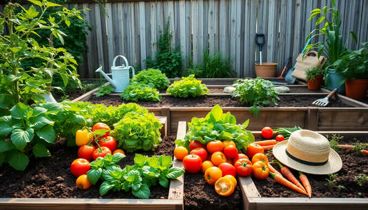 Grow a Thriving Backyard Vegetable Garden: Tips and Supplies from Wildflower Garden
