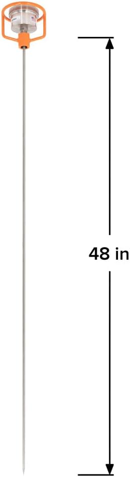 REOTEMP Heavy Duty Digital Compost Thermometer - Fahrenheit, Made in The USA (48")