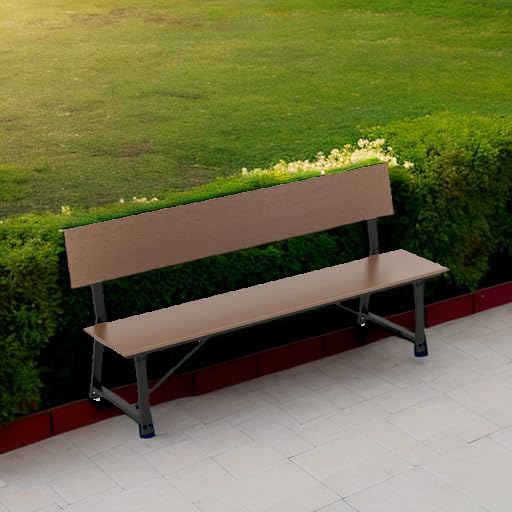 Tangkula 72” Outdoor Bench, Extra Long Patio HDPE Bench for 4 People, 1100 lbs Weight Capacity, Heavy-Duty Patio Picnic Dining Bench for Garden, Porch, Lawn, Backyard & Park