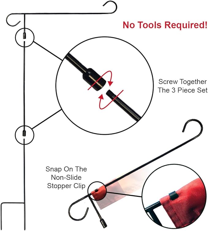 WinCraft Bills Retro Garden Flag and Stand Pole Holder Mount