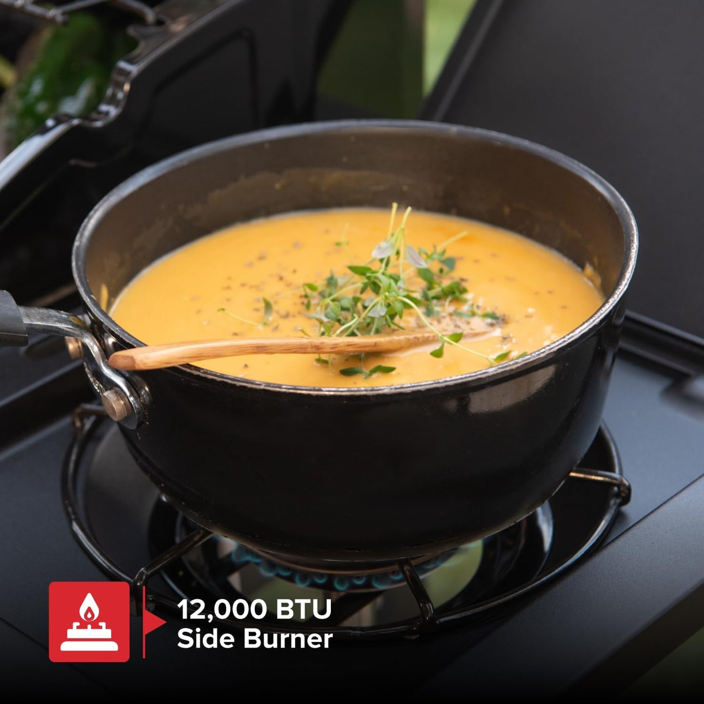 Nexgrill 4-Burner Propane Gas Grill with Side Burner, 52,000BTUs, 562 SQ. In. Cooking Space, BBQ Grill with Stainless Steel Lid & Control Panel for Outdoor Cooking, Patios, and More - 720-0925PA