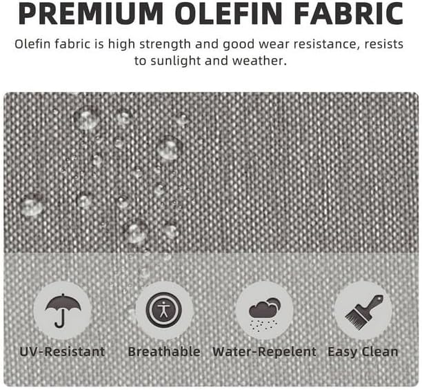 HUMMUH Outdoor Swivel Chairs Set of 2,PE Wicker Patio Furniture Rocker Glider Chairs for Porch Balcony Deck Garden