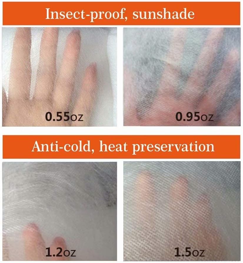 Agfabric Plant Covers Freeze Protection Frost Cover H34''xW28'', 0.95oz Winter Tree Cover Plant Covers for Cold Weather