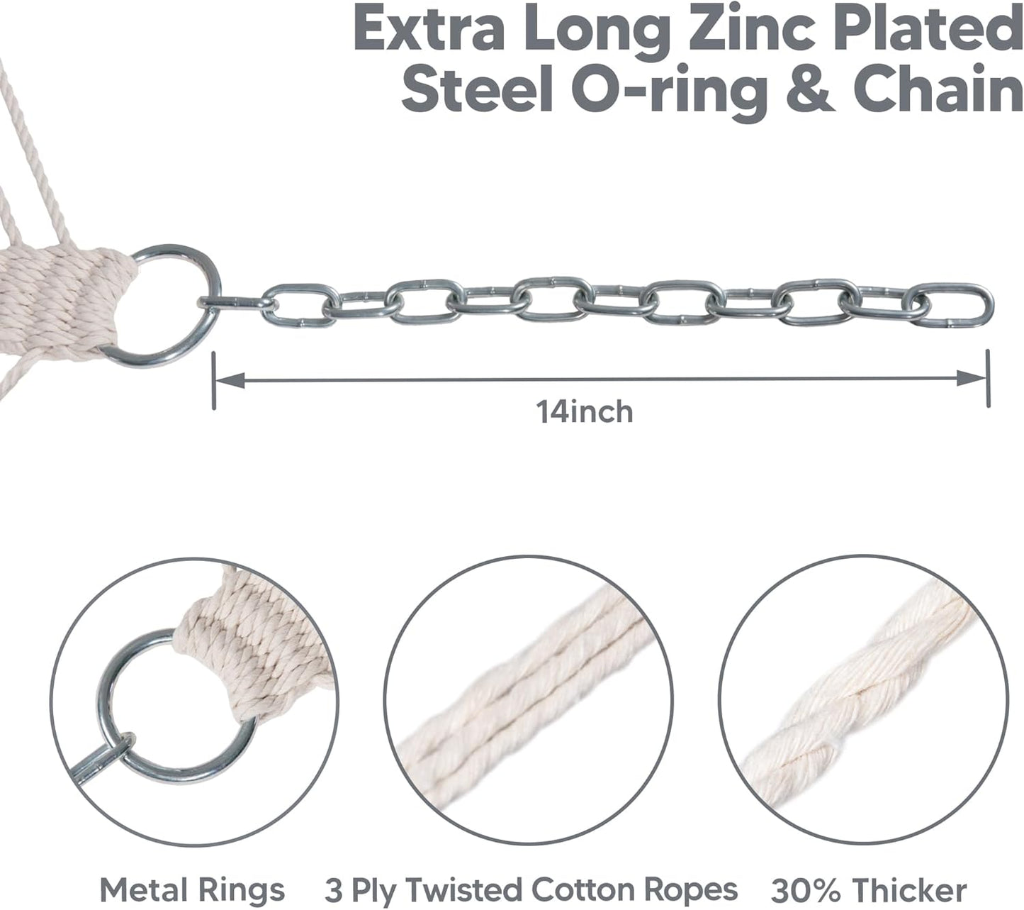 SUNCREAT Portable Tree Hammock with Hardwood Spreader Bar, Extra Large Soft Pillow, Heavy Duty 2 Person Hammock for Indoor, Outdoor, Gray