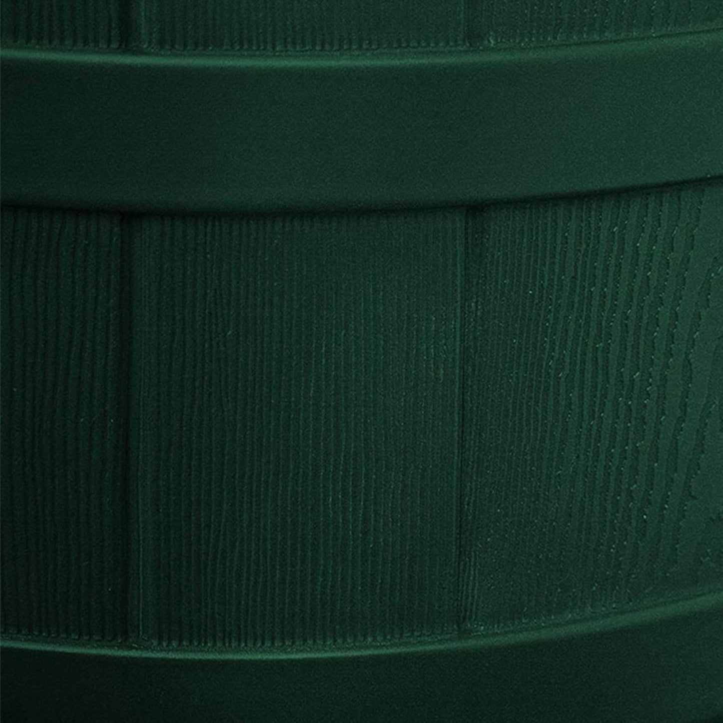 Good Ideas Rain Wizard Water Storage Premium Quality Collection Barrel with Brass Spigot, Safety Screen, and 50 Gallon Capacity, Green (2 Pack)