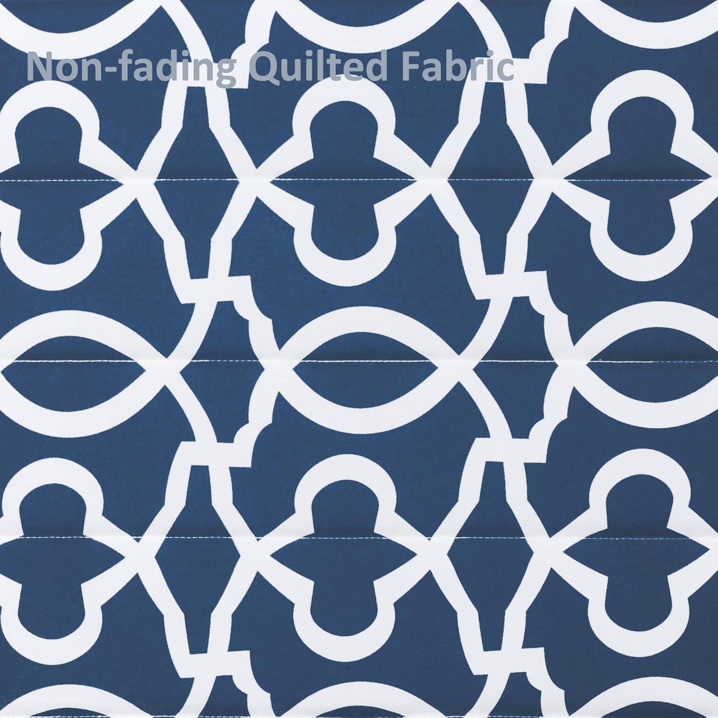 SUNCREAT Double Tree Hammock with Hardwood Spreader Bar, Extra Large Soft Pillow, Heavy Duty Hanging Hammock for Indoor, Outdoor, Blue Pattern