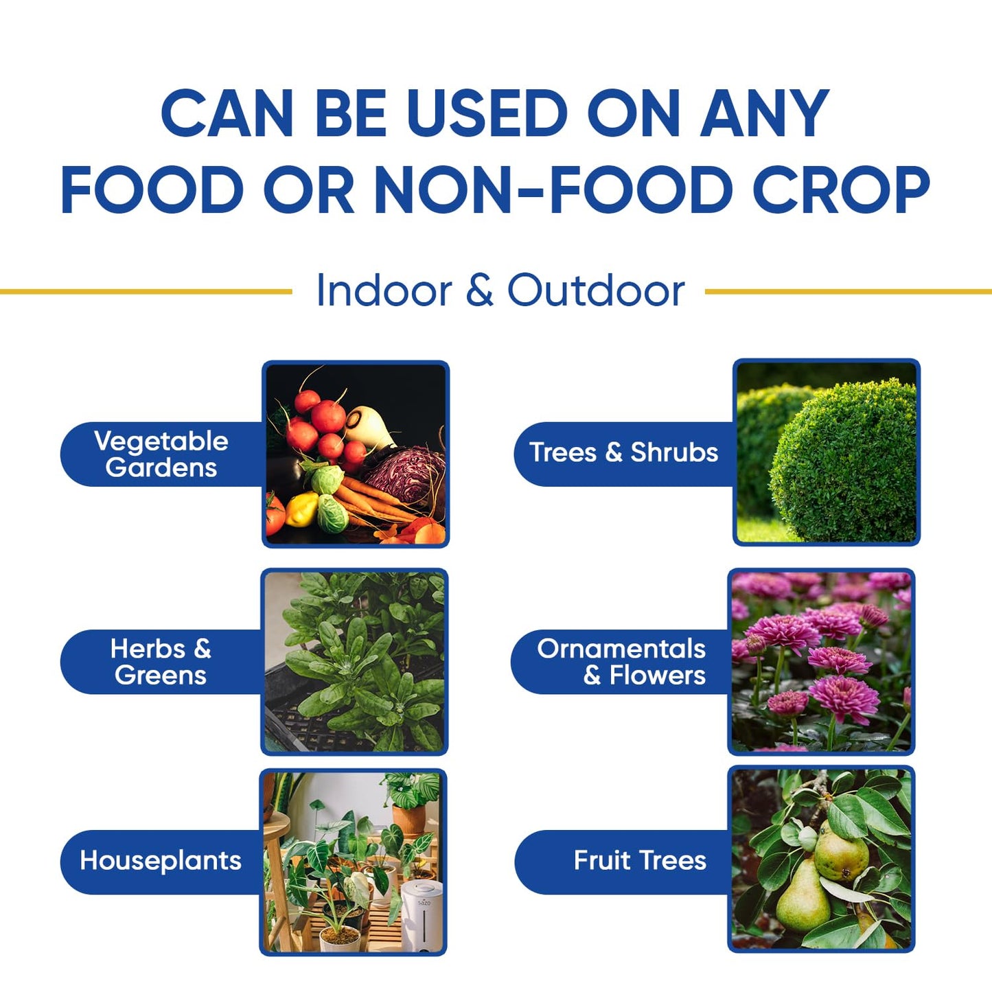 GrowSafe Bio-Pesticide, Organic and Natural Miticide, Fungicide and Insecticide (5.2 Gal)