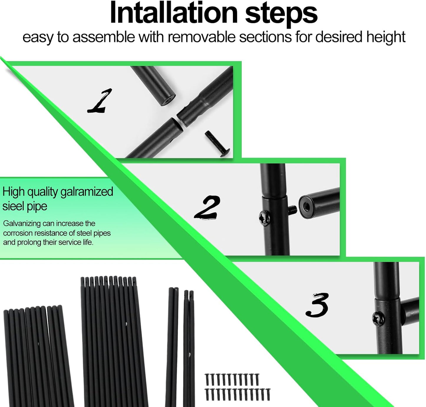 Metal Garden Arch 7.2ft High X 4.5ft Wide Garden Arbor for for Climbing Plants Roses Vines, Outdoor Garden Lawn Backyard Patio, Garden Wedding Party Decoration