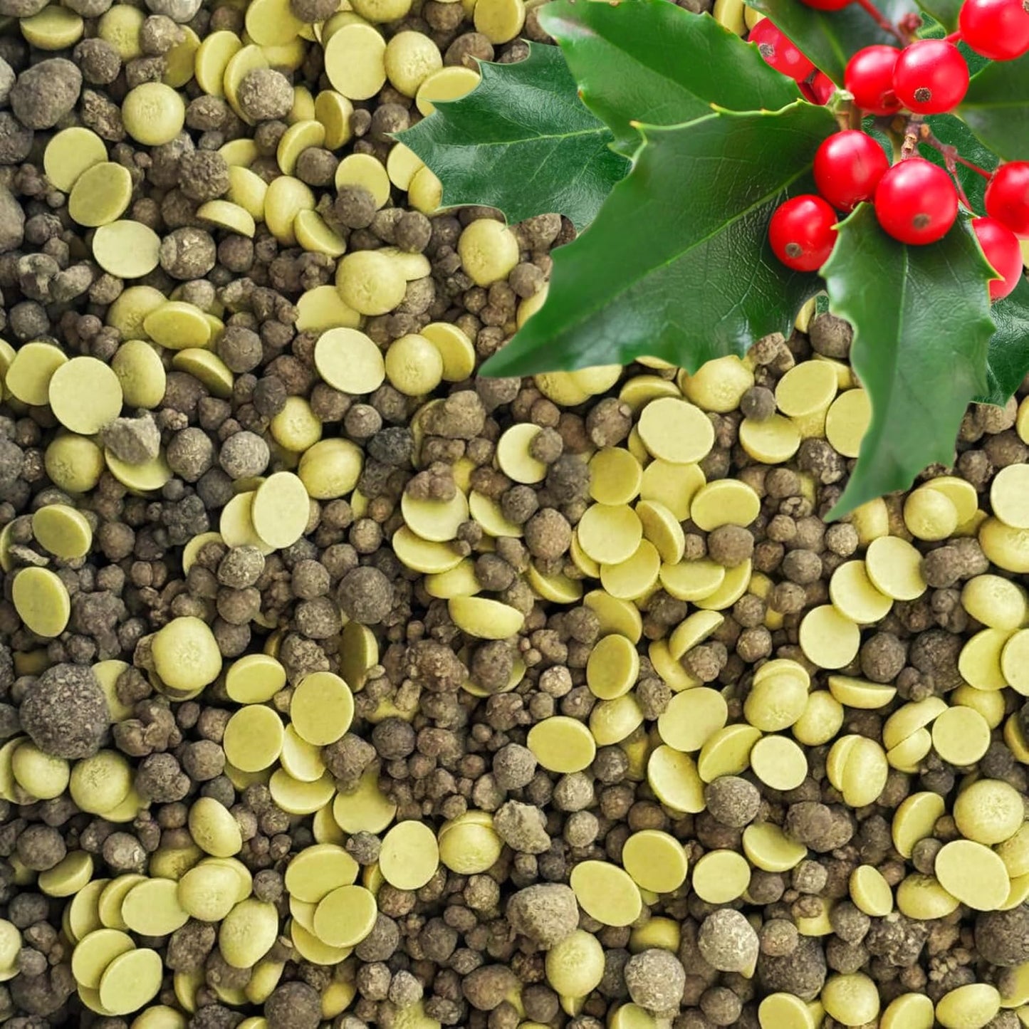 Quick-Release Soil Acidifier - Elemental Sulfur & Gypsum Mix - Hydrangea & Blueberry Fertilizer, Aluminum Sulfate Alternative, Improves Blue Hydrangea Color (10 qts. - 20 lbs.)