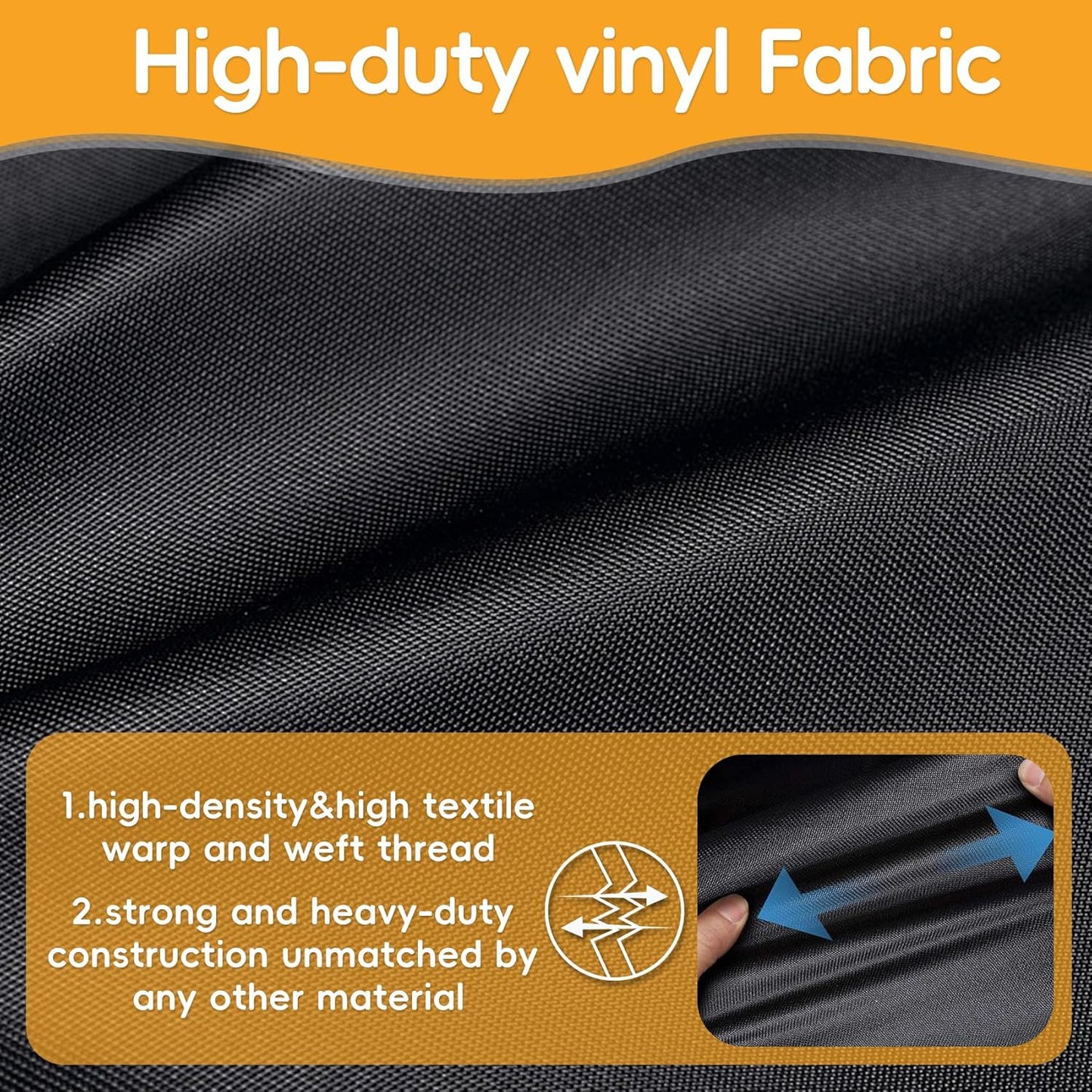 Grill Cover for Royal Gourmet Charcoal Grill CC1830 Series, 54 inch CR5402 Heavy Duty Waterproof UV Resistant Cover for Royal Gourmet GA5401T/GA4402S, Outdoor Barbeque Grill Accessories