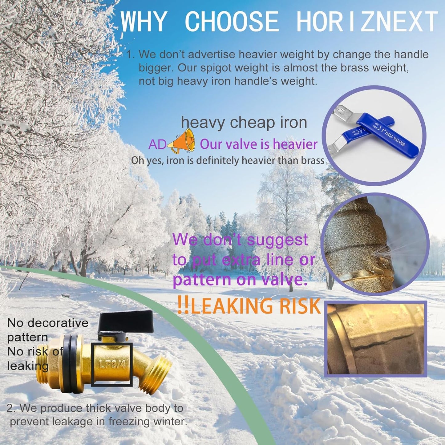 GHT 3/4 spigot for rain barrel parts kit, brass water barrel spigots accessories for 5/25 / 50/55 gallon bucket, garden hose connector adapter bulkhead fitting and drain valve diy kits