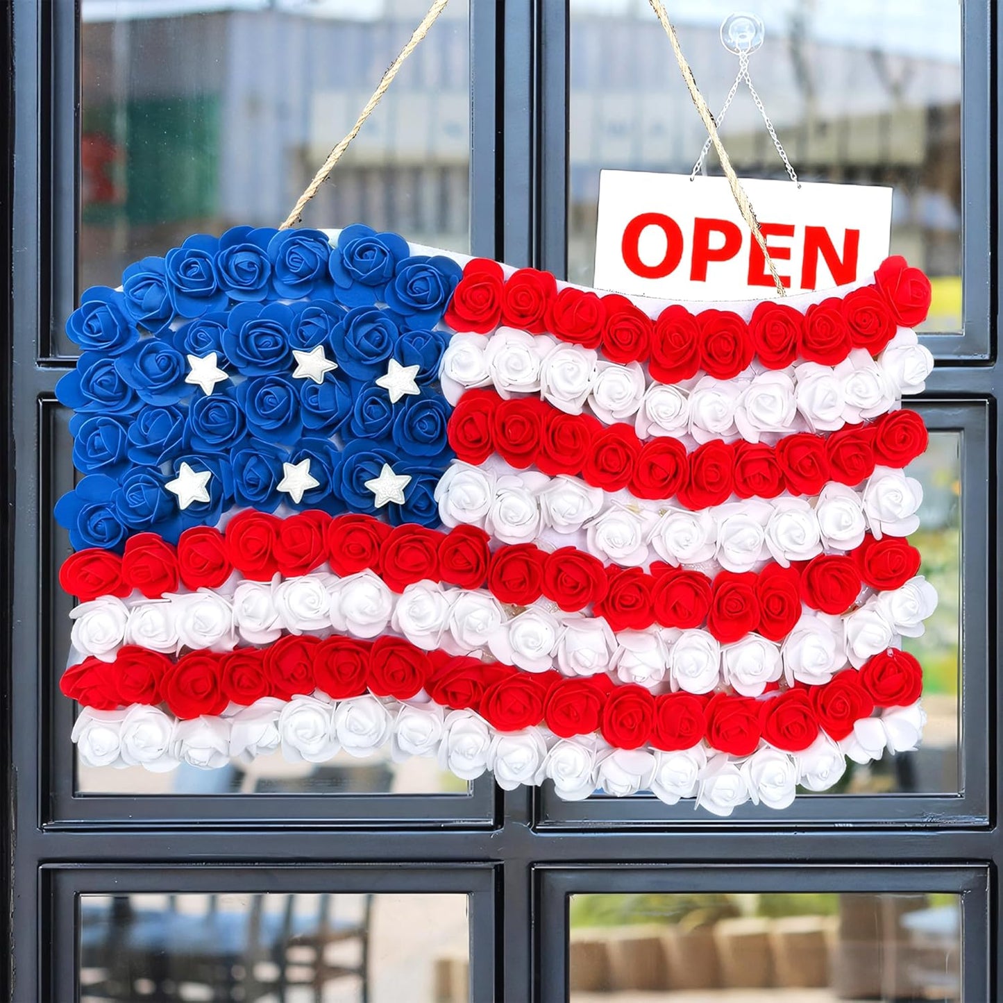 500 Pcs 1.4 Inch Mini Artificial Flowers Head Bulk 5 in 1 Set Faux Foam Fake Small Rose Tiny Baby Flores Bouquet Cake Gift Home Decoration DIY Craft (Dark Blue)