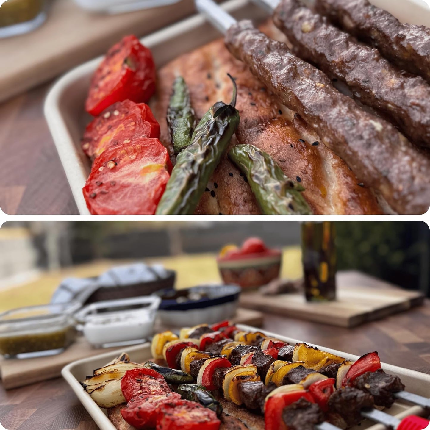 ๐ฆ๐ฝ๐ถ๐ป ๐๐ฟ๐ถ๐น๐น Add-On for Charcoal ๐๐ฎ๐ฏ๐ผ๐ฏ ๐๐ฟ๐ถ๐น๐น โ Automatic 10-Skewer Rotating System with BBQ Motor. Only works with ๐๐ฎ๐ฏ๐ผ๐ฏ ๐๐ฟ๐ถ๐น๐น by North Grills.