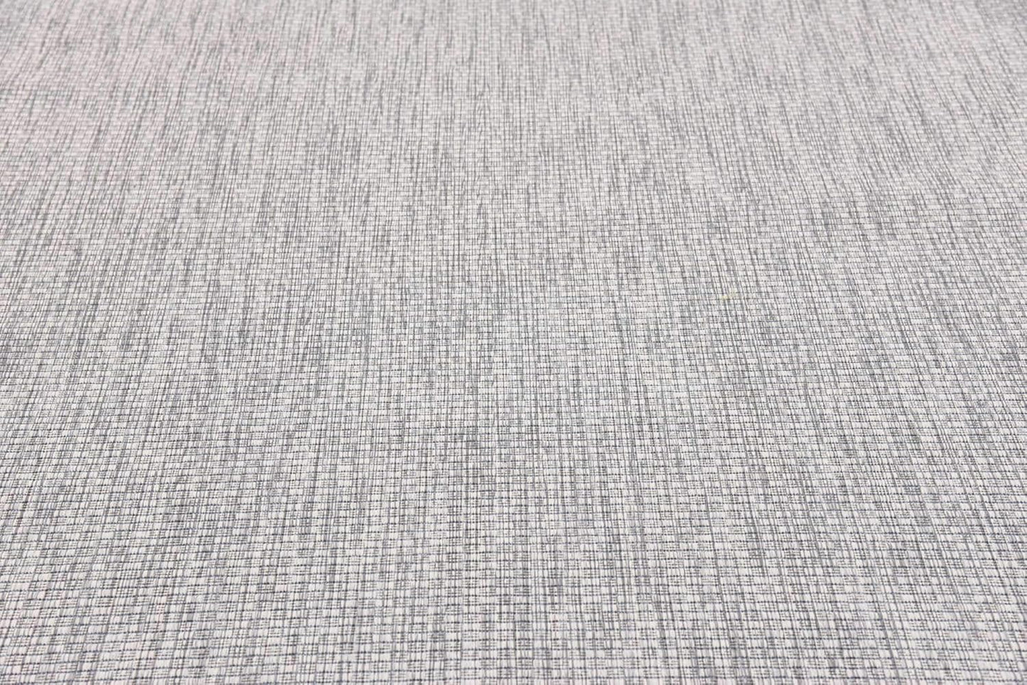 Unique Loom Outdoor Solid Collection Area Rug (8' x 11' 4" Rectangle Light Gray/Ivory)
