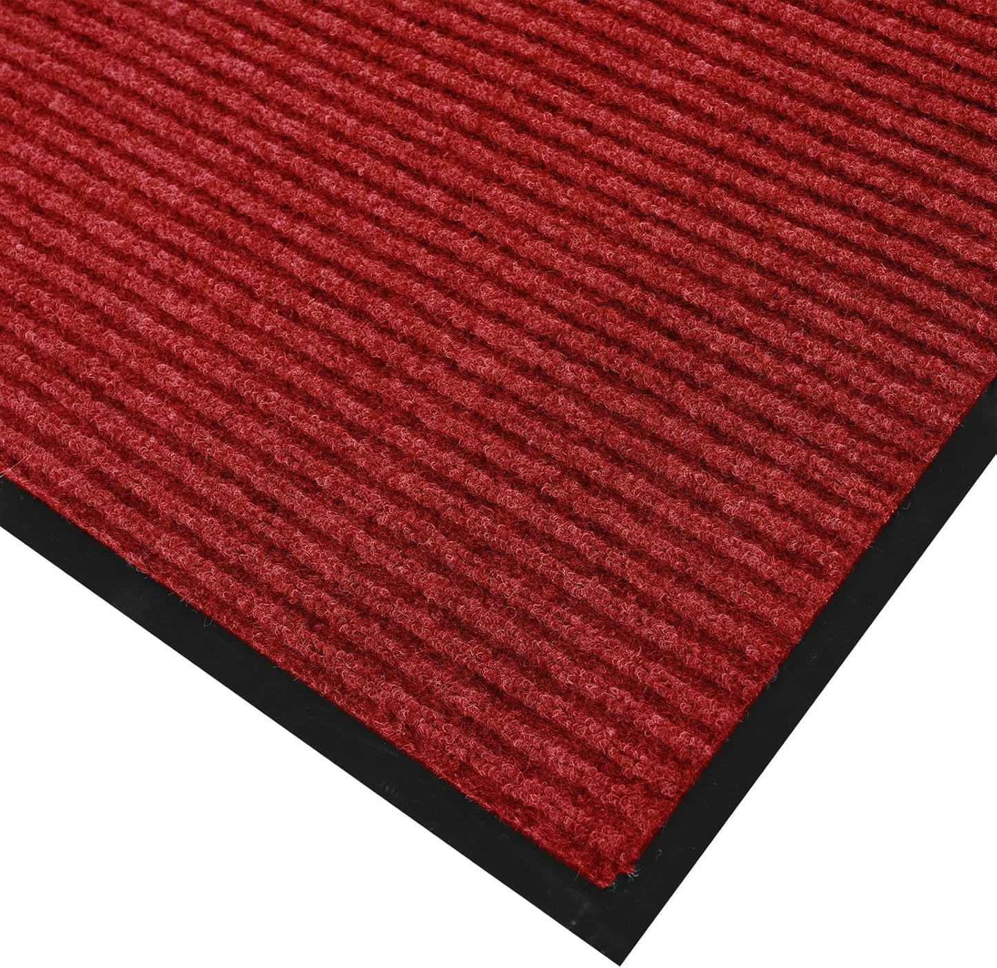 Profile Rubber Door Mat, 72x48inch, Heavy Duty, Entrance Doormat, Indoor and Outdoor, Waterproof, Easy Clean Shoe Scraper, Home Rug Welcome Mats for Entryway, Patio, Porch(Red)