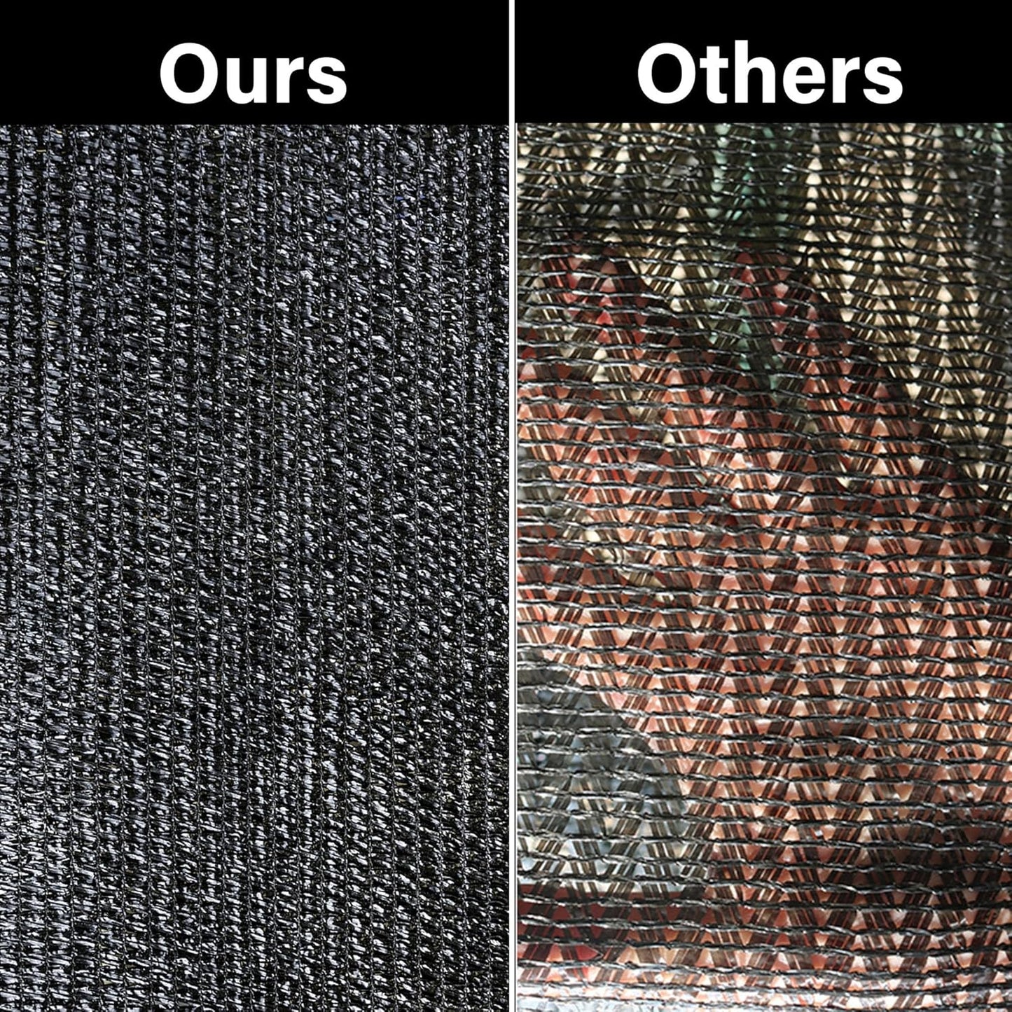 winemana 70% Black Shade Cloth, 3.3 x 13.3 FT Mesh Tarp for Garden Greenhouse Patio, Plants Heat Protection, Outdoor Sun Shade Cover, Resistant Netting Screen with Grommets for Growing Chicken Coop