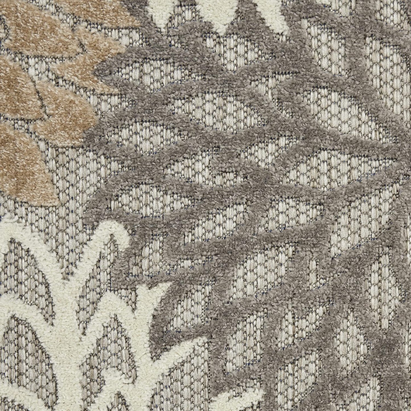 Nourison Home Aloha 3' x 5' Natural Outdoor Indoor/Outdoor Rug