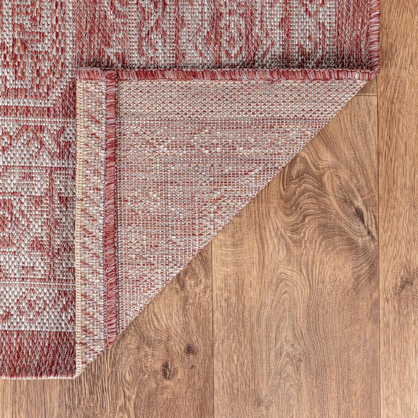 Keen Home Design Terrace Outdoor Runner Rug - 2x12 Washable Indoor/Outdoor Rug for Patio, Kitchen, Balcony, Beach, Garden, Deck and Porch, Size: 2'2"x11'10"