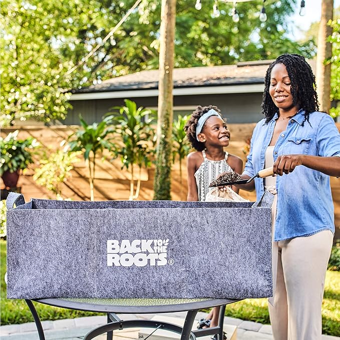 Back to the Roots Breathable Grow Bed, Provides More Oxygen to Roots, Assembles in Seconds 3 cu. ft
