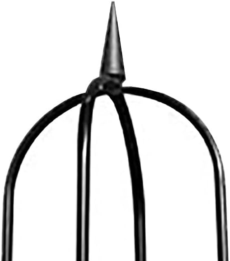 Classic Garden Obelisks, Black, 96'', by Harbor Garden, Set of 2, R352HG-CP2