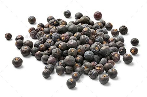 MagJo Naturals, Whole Dried Juniper Berries (1 Lb) Wild-Crafted, Bulk Whole Juniper Berry, herbal infusion, cooking meat, seasoning beef, pork, turkey brine, soups, syrups and tea, wildcrafted