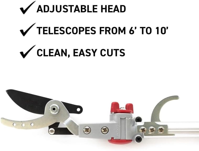 Gemplers Telescoping Long-Reach Bypass Pruner