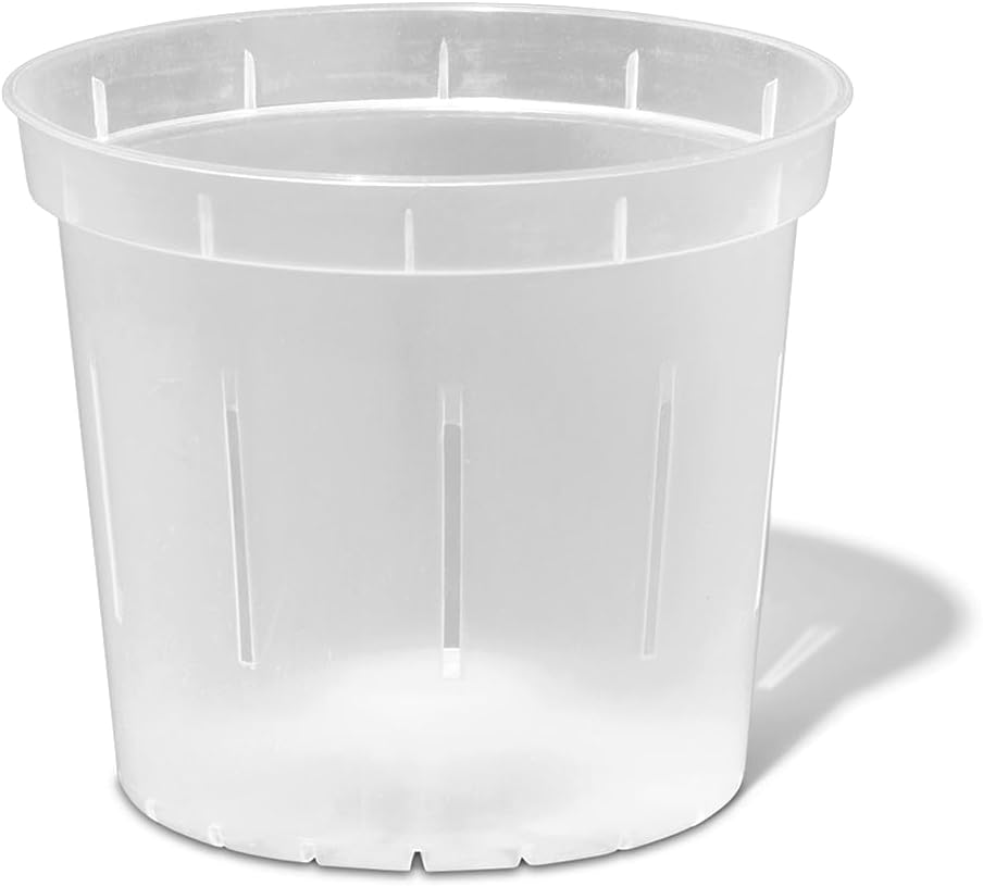 rePotme Orchid Starter Kit - Phalaenopsis Dark Classic - (Includes Orchid Potting Mix, Plus a 5 inch Orchid Pot, Flower Clip, and Plant Label)