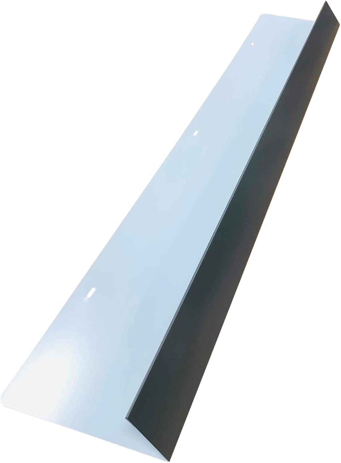 EAGLE 1- Shingle Roof Rain Diverter 40 Inches Long- 26 Gauge Material- Easy to Install- Includes Stainless Steel Nails (4, Charcoal Grey)