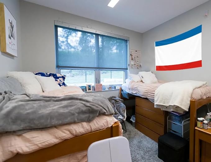 Ukraine Crimea Flag 5x8FT Ukrainian Crimean Polyester Banner With 2 Grommets Fade Resistant Vivid Color For Patriotic Festival Events Party Decoration(Crimea UKR, 5x8FT)