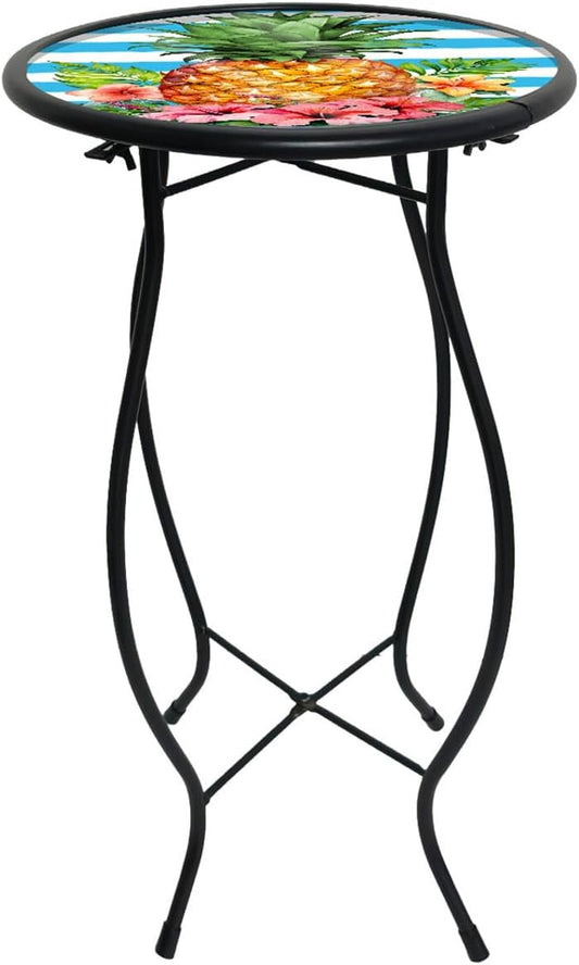 Briarwood Lane Pineapple and Stripes Plant Stand