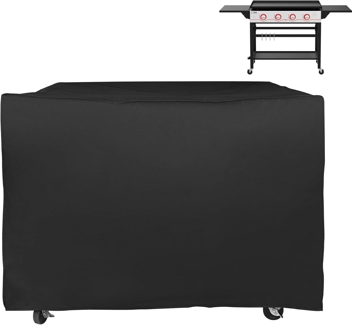 Grill Cover for for Royal Gourmet GB4000 GB4000F, 45 inch 600D Heavy Duty Cover CR4014, Durable Outdoor BBQ Waterproof Grill Cover