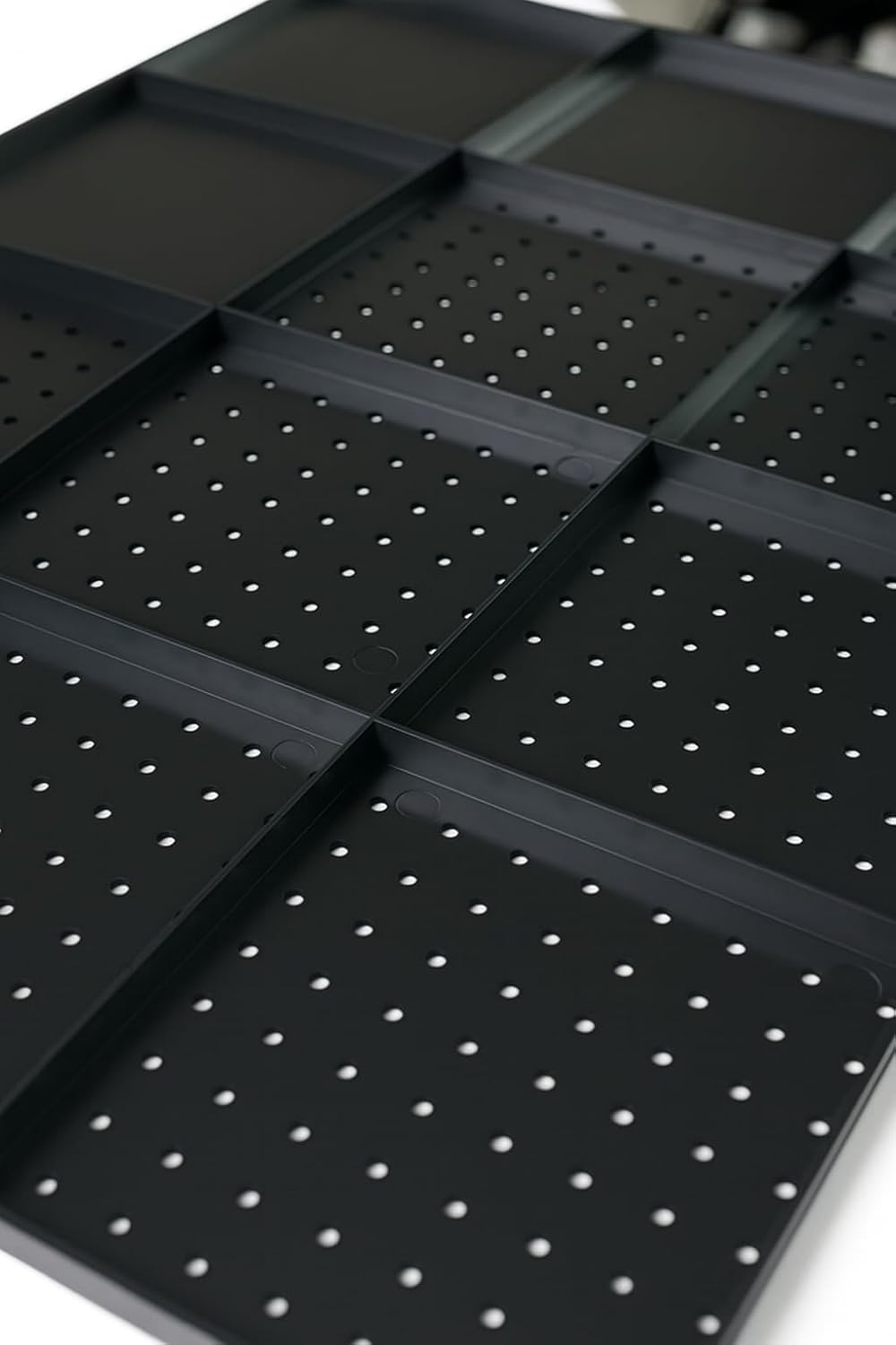 WallPeg Pegboard Kit - 4 Each 24"x16" Peg Board Panels - Made in USA - Mounted Size is 48" x 24" Pegboards Wall Organizer for Walls Home, Garage Tool Storage, Office Organization, Kitchen, Craft Room