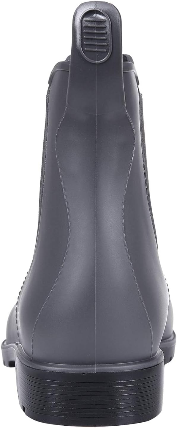 Asgard Women's Ankle Rain Boots Waterproof Chelsea Boots