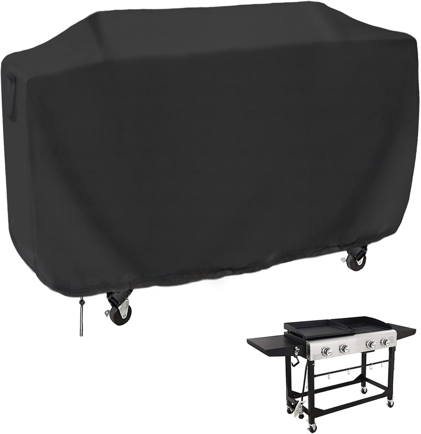 Flat Top Grill Cover for Royal Gourmet GD401 Propane Gas Grill, 68 Inches Waterproof Cover for Outdoor 36“ Griddle/Propane Griddle/Gas Griddles/Flat Grill-68 x 23 x 35.8 inches