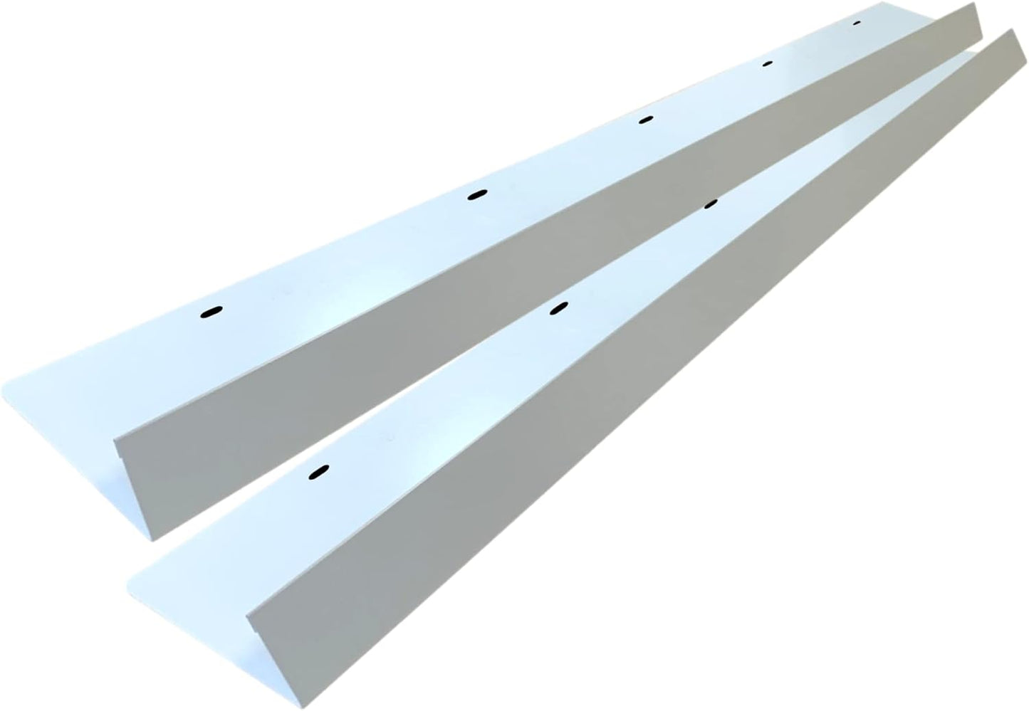 Eagle 1-26 Gauge 5 Foot Rain Diverter - Nails and Instructions Included (Mill Finish Aluminum, Copper, Galvanized, Stainless Steel & More) (2, Light Grey)