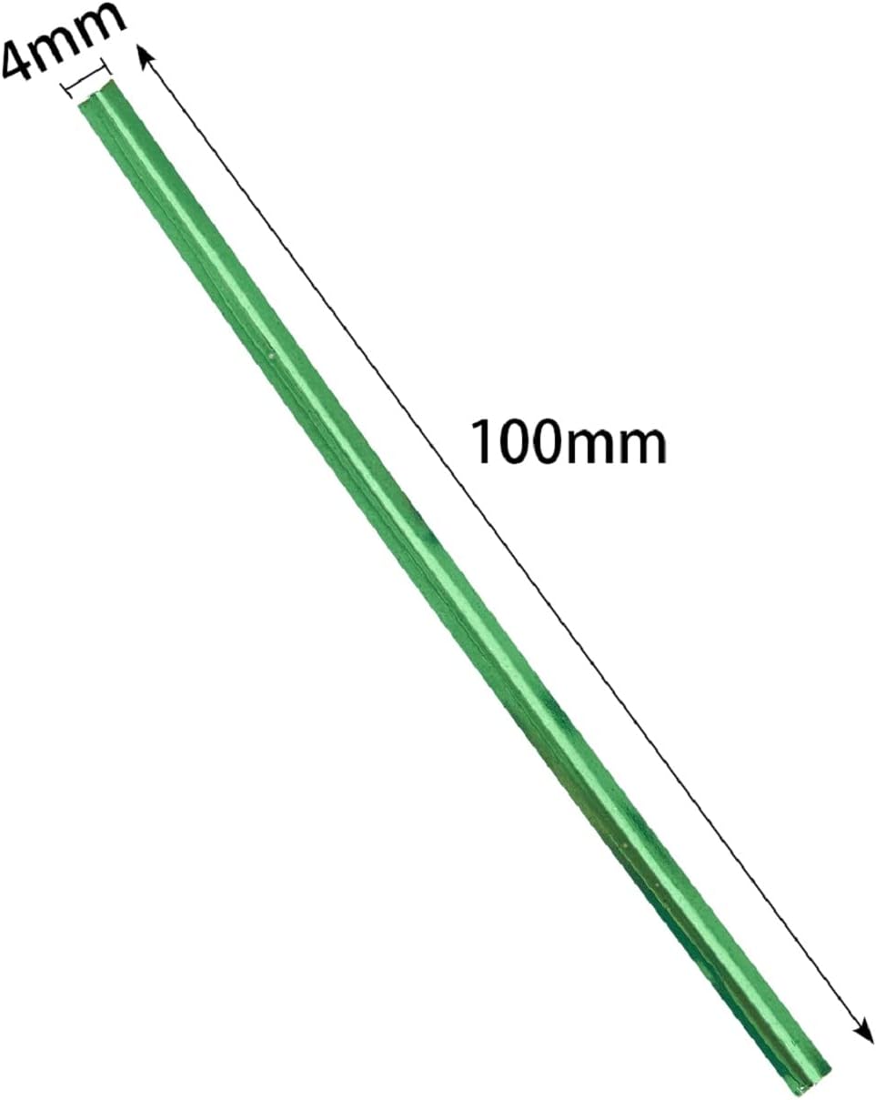 800 Pcs 4" Metallic Twist Ties(Green) for Bakery Ties, Candy Bags, Coffee Bags, Goodie Bags Ties