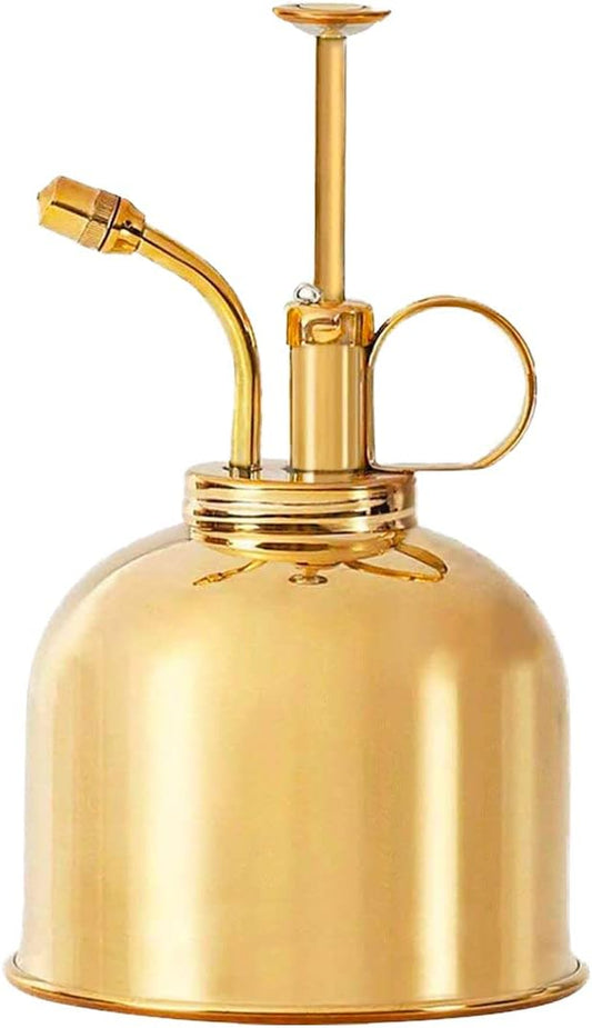 Watering Can Indoor Plants - Brass Plant Mister - Stylish and Rust Resistant Watering Cans for Healthy Hydration - Prevents Overwatering