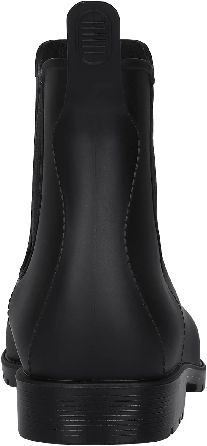 Asgard Women's Ankle Rain Boots Waterproof Chelsea Boots