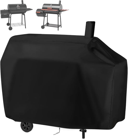 Charcoal Grills Cover for Royal Gourmet CC1830W 30 Barrel Charcoal Grill&for CC1830S Charcoal Grill, Heavy Duty Waterproof Cover, Outdoor BBQ Grilling Cover