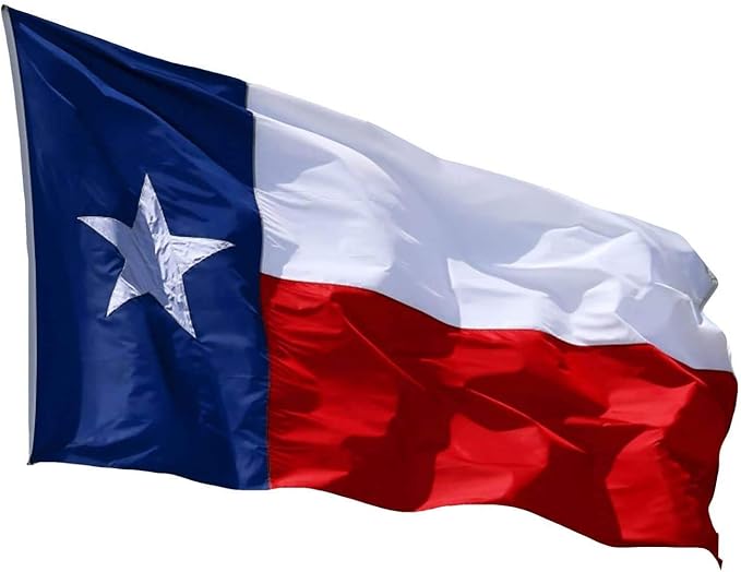 6x10' State of Texas Flag - Heavy Duty Polyester Made in USA