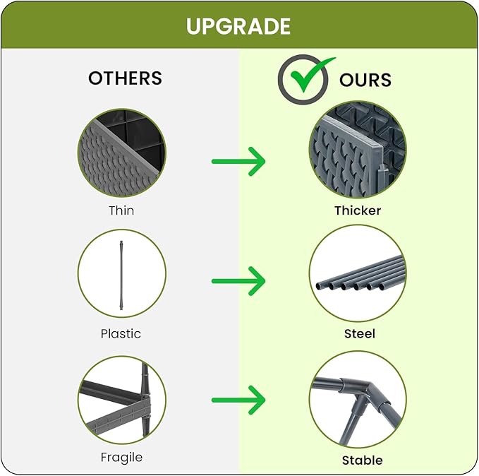 Raised Garden Bed with Tomato Cage 56.7” Self Watering Tomato Planter Boxes with Trellis Wheels for Outdoor Climbing Flowers Vegetable Vine Vegetables