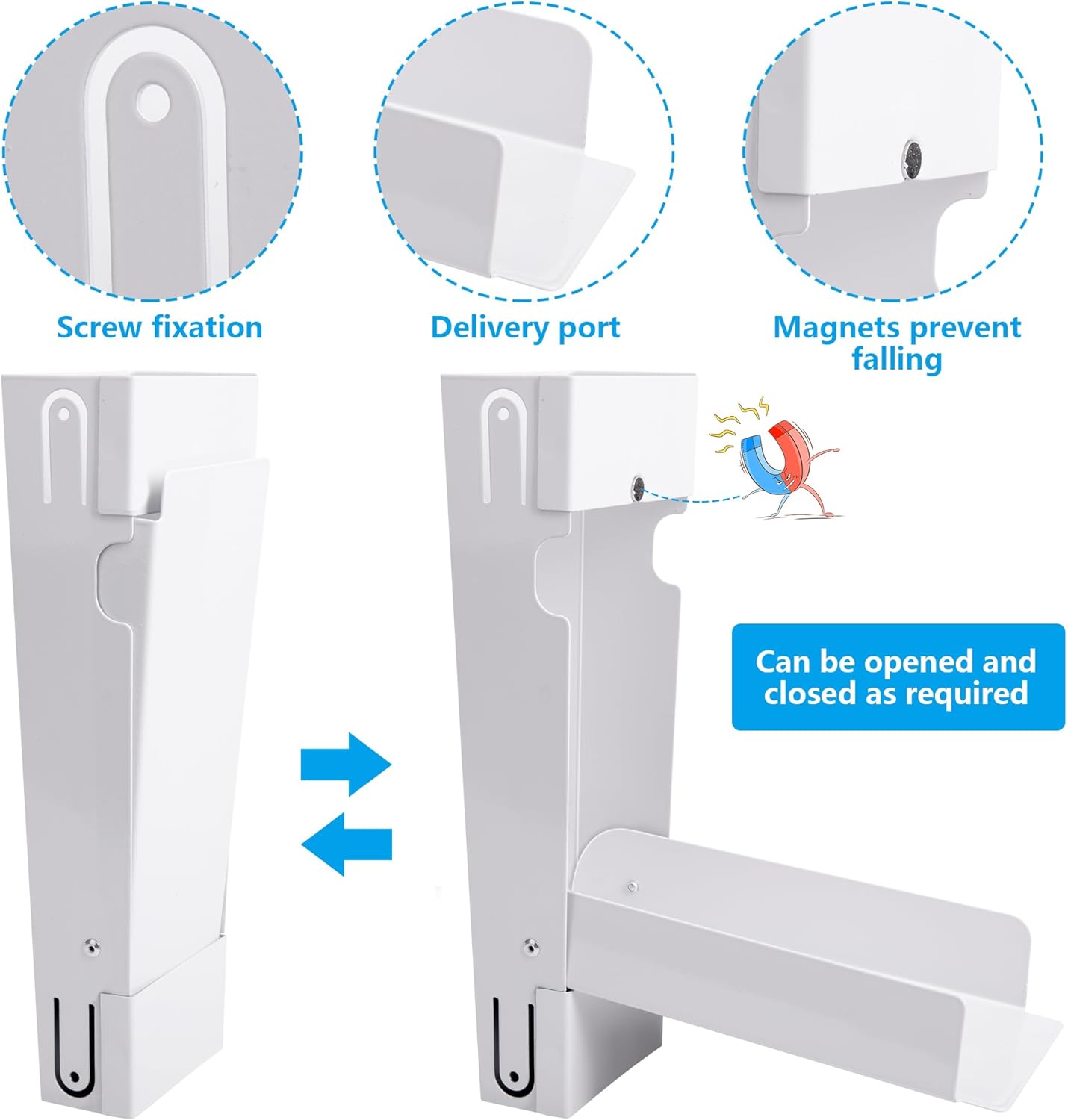 EBaokuup Rainwater Collection System, Rain Barrel Diverter Catching Collection System, Stainless Steel Raindrop Rainwater Colander Fits 2" x 3" Standard Downspout