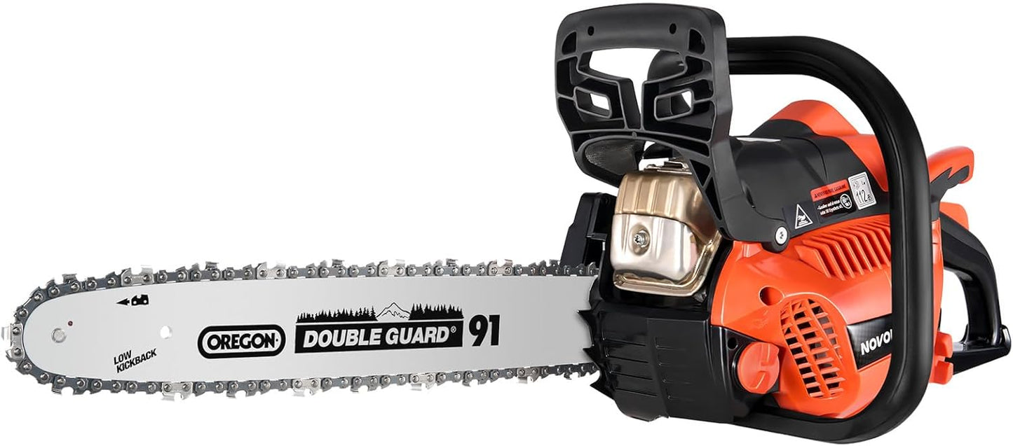 16" Chain Pitch: 3/8” Low Profile 57 Drive Links Replacement Chain For Electric Chainsaw Gas Chainsaw .050" Gauge