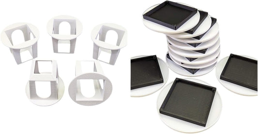 Grow Cubes for Hydroponic System/Compatible with Gardyn (10 Grow Cubes / 10 W&B caps)