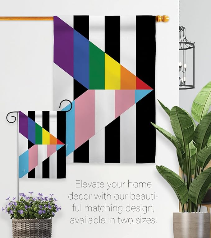 LGBTQ Pride Month Flag Gay Trans Straight Ally House Flags Decorations Home Decor Gifts Small Rainbow Bandera Indoor Banner July 4th Patriotic Decor Outdoor Bisexual Pansexual Transgender Lawn Porch Outdoor Wall Tapestry Made In USA