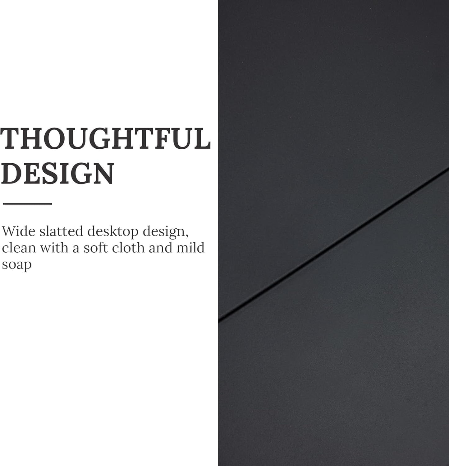 VICLLAX 63" Rectangle Patio Dining Table for 6, Outdoor Furniture Table with Umbrella Hole, All Weather 6 Person Metal Patio Table, Black Tabletop