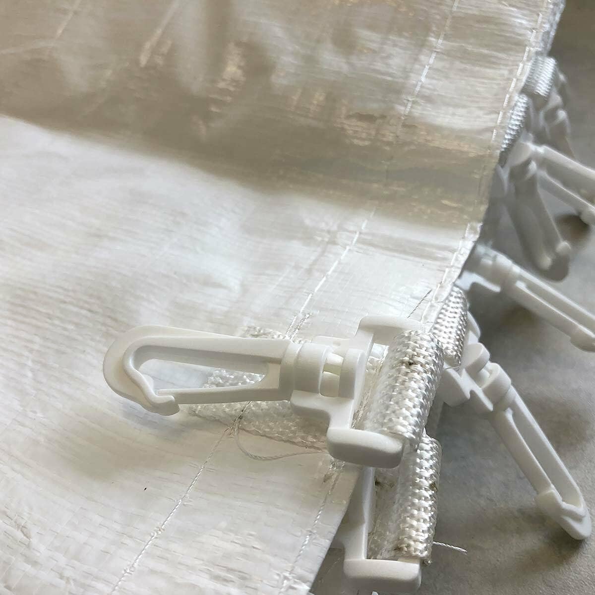 30' x 40' Economy Sidewall Kit for Canopy Tent, Complete Set of (4) White 20' and (2) 30' Side Walls for 7' Foot Height Party Frame and Outdoor Pole Tents, Tent Not Included