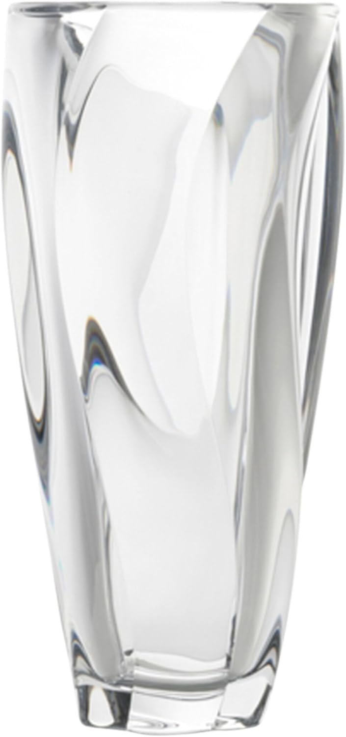 Mikasa Cassia Crystal Glass Vase, 12 Inch