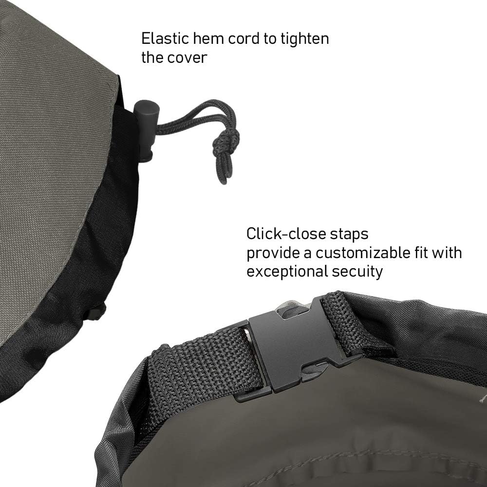 Fire Pit Cover 32 Inch, Heavy Duty Round Patio Fire Bowl Cover, Waterproof and Weatherproof, 32''Dia x 16''H