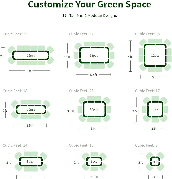 Enyu&You 8x2x1.5ft Galvanized Raised Garden Bed kit,Outdoor Oval Metal Planter Box for Planting Vegetables, Flowers,Fruits-White